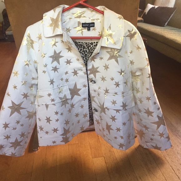 Sister Jane Star Pattern Trucker Jacket - Picture 2 of 7